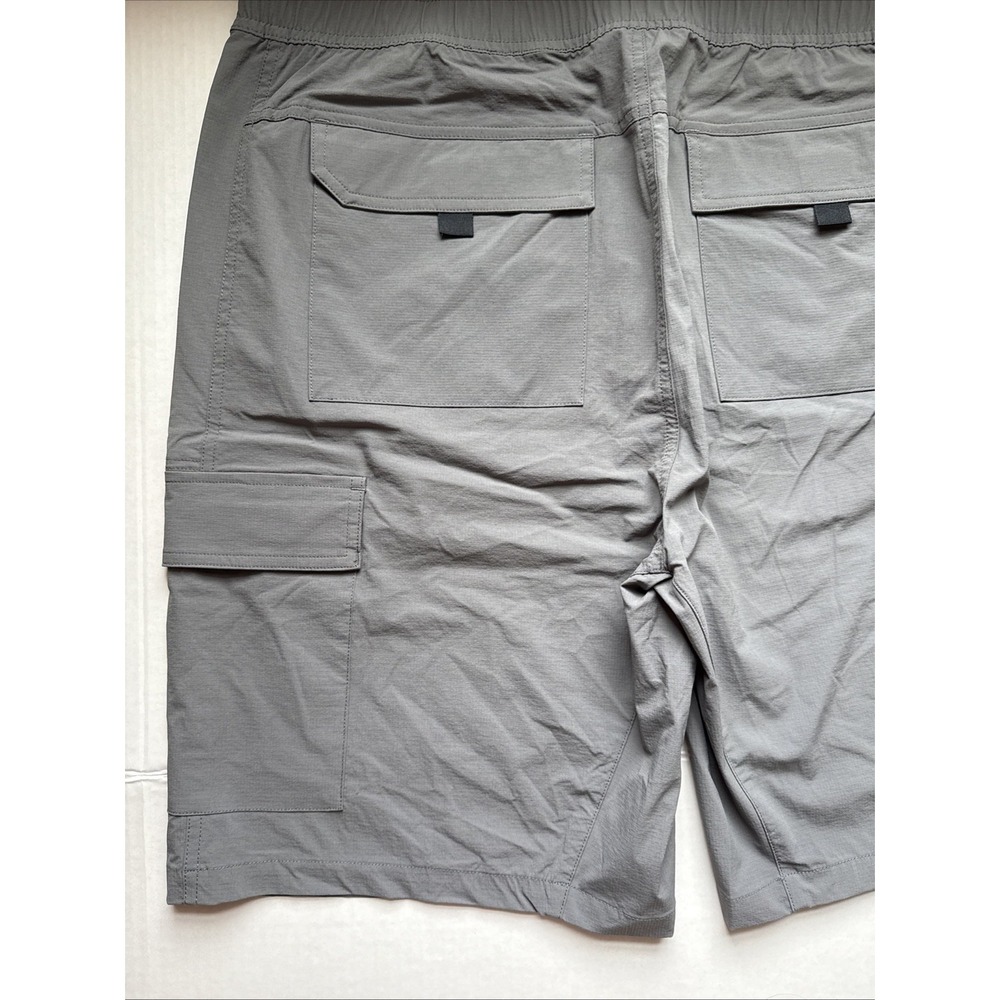 Reel Life men's gray comfort waist shorts size XXL line utility pockets - Picture 8 of 9